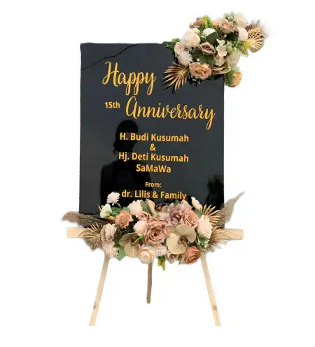 Papan Bunga Akrilik Ballroom Hotel Golden Tulip Tangerang